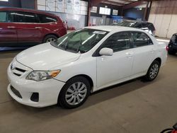 Salvage cars for sale from Copart East Granby, CT: 2012 Toyota Corolla Base