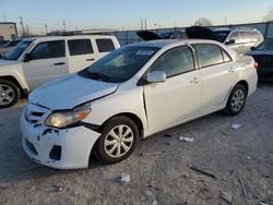 Salvage cars for sale at Haslet, TX auction: 2011 Toyota Corolla Base