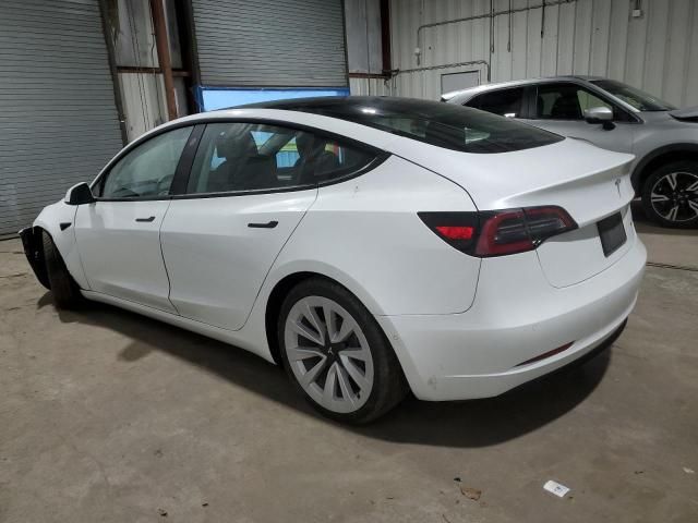 2022 Tesla Model 3