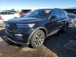 Salvage cars for sale at Brighton, CO auction: 2021 Ford Explorer ST