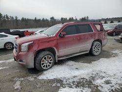 Salvage cars for sale at Windham, ME auction: 2015 GMC Yukon SLT