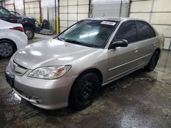 Honda Civic Vehiculos salvage en venta: 2004 Honda Civic LX