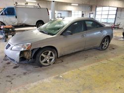 Salvage cars for sale at Indianapolis, IN auction: 2008 Pontiac G6 Base