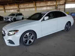 Salvage cars for sale from Copart Phoenix, AZ: 2019 Mercedes-Benz E 300