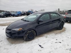 Salvage cars for sale at West Warren, MA auction: 2017 Toyota Corolla L