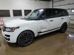 Land Rover salvage cars for sale: 2015 Land Rover Range Rover Supercharged