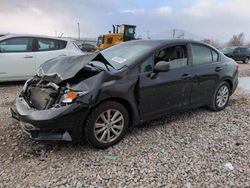 Salvage cars for sale at Magna, UT auction: 2012 Honda Civic EX