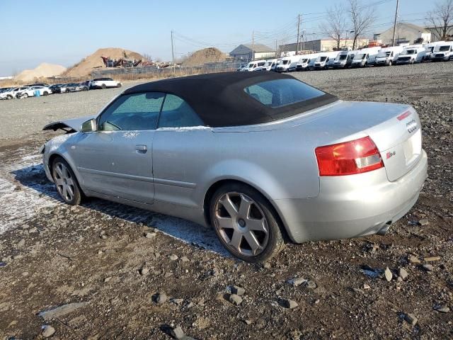 2005 Audi S4 Quattro Cabriolet