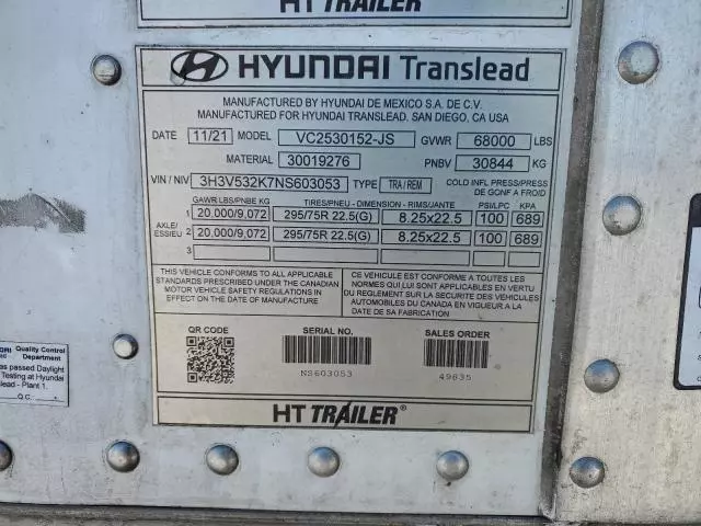 2022 Hyundai Trailer