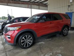 Salvage cars for sale at Homestead, FL auction: 2022 Ford Explorer ST-Line