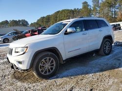 Salvage SUVs for sale at auction: 2015 Jeep Grand Cherokee Limited