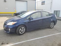 Salvage cars for sale at Vallejo, CA auction: 2013 Toyota Prius