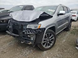 Jeep salvage cars for sale: 2017 Jeep Grand Cherokee Overland