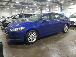 Salvage cars for sale at Ham Lake, MN auction: 2014 Ford Fusion SE