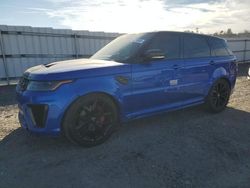 Salvage cars for sale at Fredericksburg, VA auction: 2019 Land Rover Range Rover Sport SVR