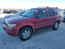 Ford salvage cars for sale: 2007 Ford Escape Limited