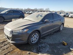 Salvage cars for sale from Copart Kansas City, KS: 2015 Ford Fusion SE