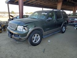 Salvage SUVs for sale at auction: 2002 Ford Explorer Eddie Bauer