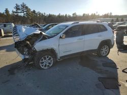 Salvage cars for sale at Windham, ME auction: 2018 Jeep Cherokee Latitude Plus