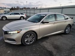 Salvage cars for sale at Pennsburg, PA auction: 2020 Honda Accord LX