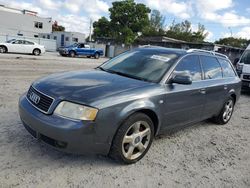 Audi Vehiculos salvage en venta: 2004 Audi A6 3.0 Avant Quattro