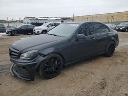 Mercedes-Benz salvage cars for sale: 2014 Mercedes-Benz C 300 4matic