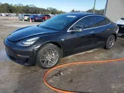 Salvage cars for sale at Apopka, FL auction: 2018 Tesla Model 3