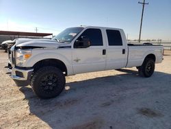 Salvage cars for sale at Andrews, TX auction: 2016 Ford F250 Super Duty