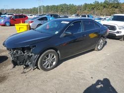 Salvage cars for sale at Greenwell Springs, LA auction: 2016 Toyota Camry LE