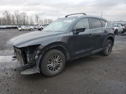 Salvage cars for sale at Portland, OR auction: 2017 Mazda CX-5 Touring