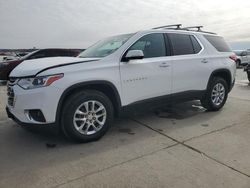 Salvage cars for sale at Grand Prairie, TX auction: 2020 Chevrolet Traverse LT