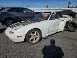 Salvage cars for sale at Colton, CA auction: 1991 Mazda MX-5 Miata