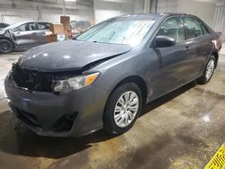 Salvage cars for sale at York Haven, PA auction: 2012 Toyota Camry Base