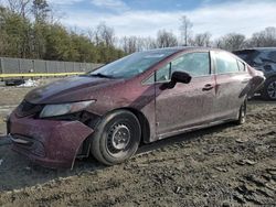 Honda Civic lx salvage cars for sale: 2015 Honda Civic LX