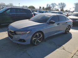 Salvage cars for sale at Sacramento, CA auction: 2022 Honda Accord Hybrid Sport