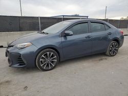 Salvage cars for sale from Copart Orlando, FL: 2017 Toyota Corolla L