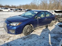 Salvage cars for sale at Ellwood City, PA auction: 2017 Subaru Impreza