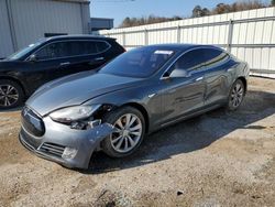 Salvage cars for sale at Grenada, MS auction: 2013 Tesla Model S