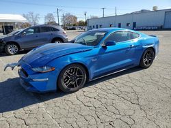 Salvage cars for sale at Colton, CA auction: 2021 Ford Mustang GT