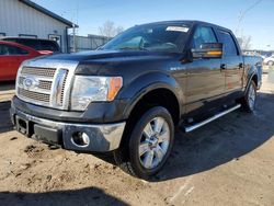 Salvage cars for sale at Pekin, IL auction: 2010 Ford F150 Supercrew