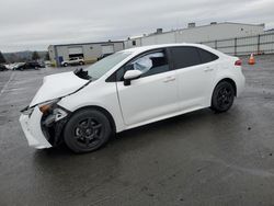 Toyota Corolla salvage cars for sale: 2020 Toyota Corolla LE