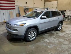 Jeep salvage cars for sale: 2018 Jeep Cherokee Limited