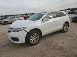 Salvage cars for sale at Houston, TX auction: 2016 Acura RDX Technology