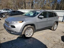 Salvage cars for sale at Austell, GA auction: 2017 Jeep Cherokee Limited