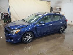 Salvage cars for sale at Davison, MI auction: 2018 Subaru Impreza Limited