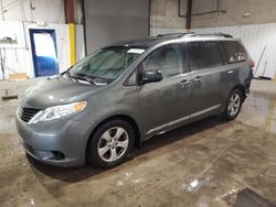 Salvage cars for sale at Glassboro, NJ auction: 2013 Toyota Sienna LE