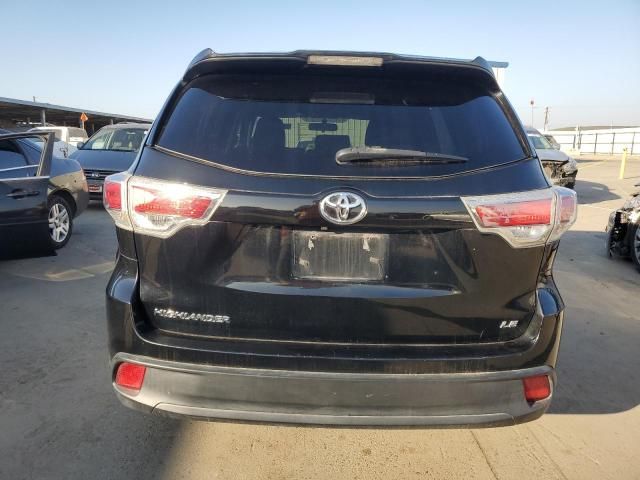 2014 Toyota Highlander LE