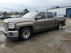 Salvage cars for sale at Shreveport, LA auction: 2015 GMC Sierra K1500 SLE