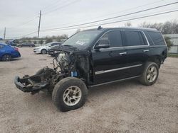 Salvage cars for sale at Houston, TX auction: 2017 Cadillac Escalade Premium Luxury