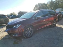 Salvage cars for sale at Midway, FL auction: 2017 Chrysler Pacifica Limited